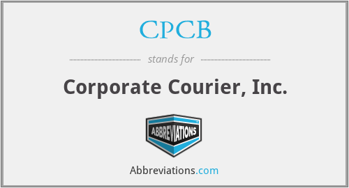 CPCB - Corporate Courier, Inc.