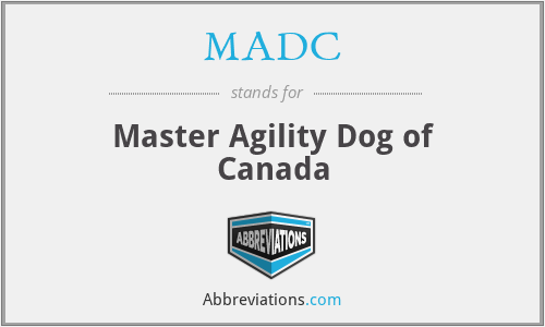MADC - Master Agility Dog of Canada