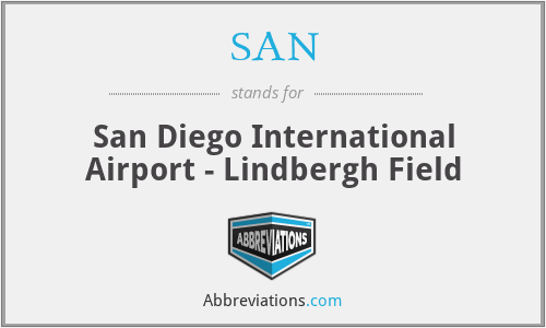 SAN - San Diego International Airport - Lindbergh Field