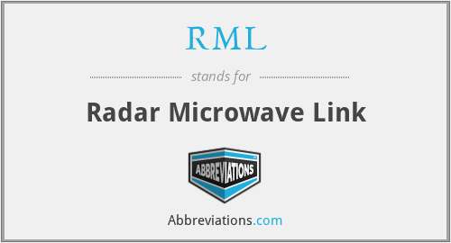 RML - Radar Microwave Link