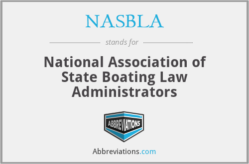 NASBLA - National Association of State Boating Law Administrators