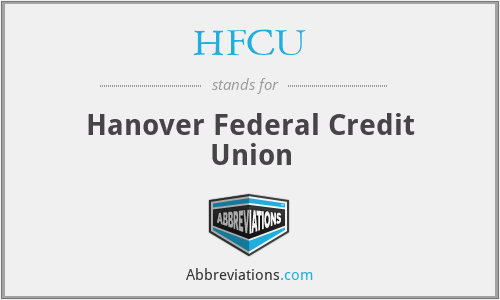 HFCU - Hanover Federal Credit Union