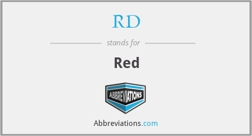 RD - Red