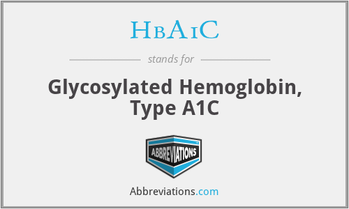 HbA1C - Glycosylated Hemoglobin, Type A1C