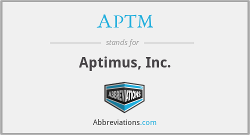 APTM - Aptimus, Inc.