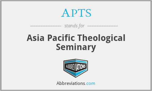 APTS - Asia Pacific Theological Seminary