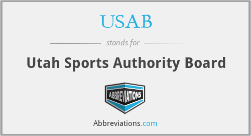USAB - Utah Sports Authority Board