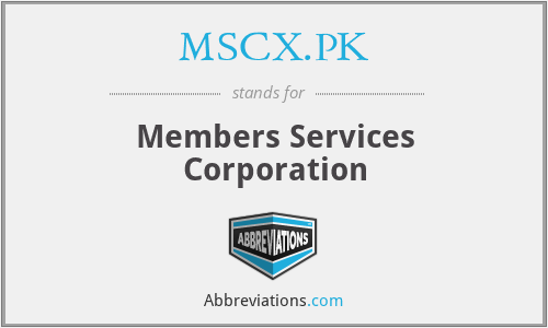 MSCX.PK - Members Services Corporation