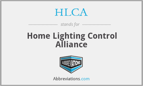 HLCA - Home Lighting Control Alliance