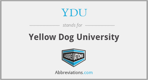 YDU - Yellow Dog University