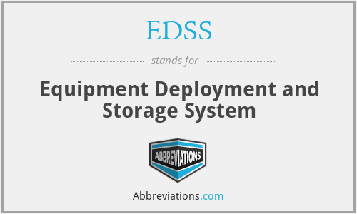 EDSS - Equipment Deployment and Storage System