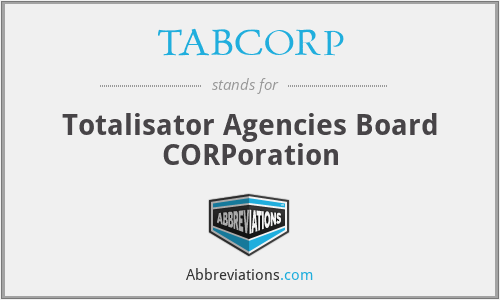 TABCORP - Totalisator Agencies Board CORPoration