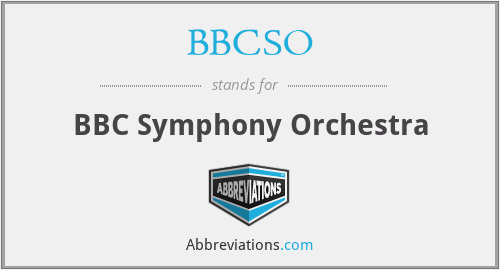 BBCSO - BBC Symphony Orchestra