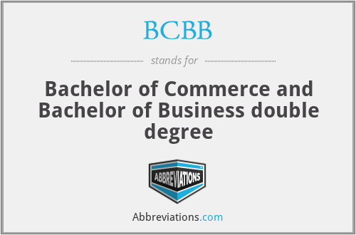 BCBB - Bachelor of Commerce and Bachelor of Business double degree