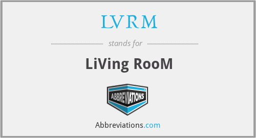 LVRM - LiVing RooM