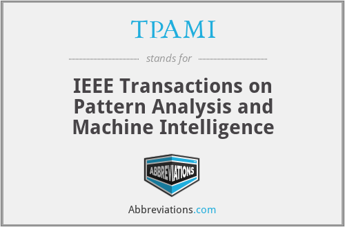 TPAMI - IEEE Transactions on Pattern Analysis and Machine Intelligence