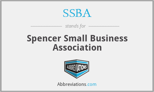 SSBA - Spencer Small Business Association