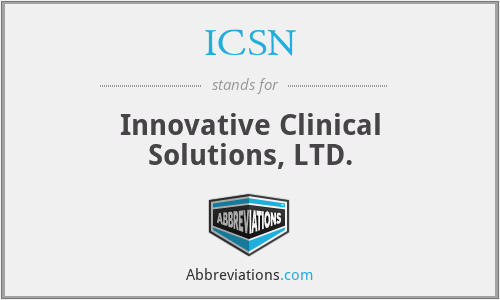 ICSN - Innovative Clinical Solutions, LTD.