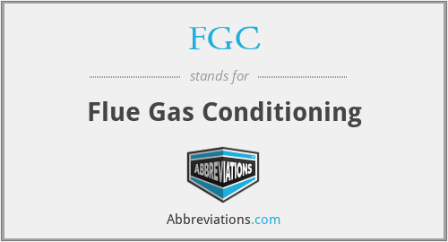 FGC - Flue Gas Conditioning