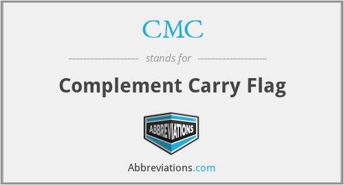 CMC - Complement Carry Flag