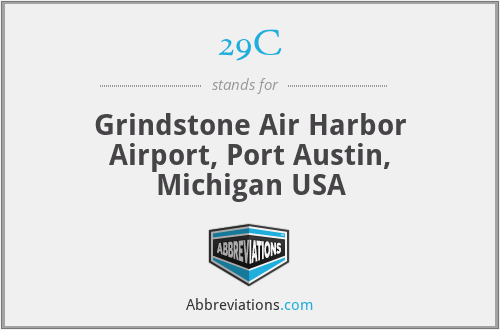 29C - Grindstone Air Harbor Airport, Port Austin, Michigan USA