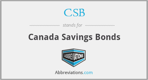 CSB - Canada Savings Bonds