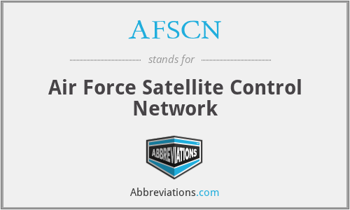 AFSCN - Air Force Satellite Control Network