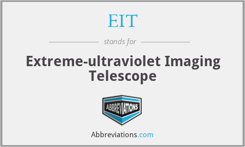 EIT - Extreme-ultraviolet Imaging Telescope