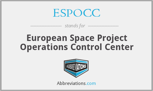 ESPOCC - European Space Project Operations Control Center