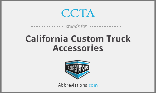 CCTA - California Custom Truck Accessories