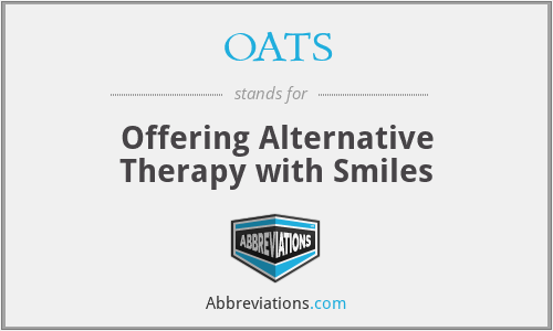 OATS - Offering Alternative Therapy with Smiles