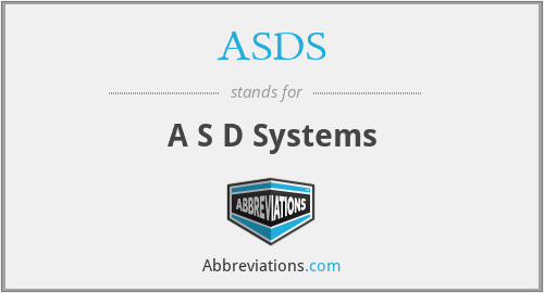 ASDS - A S D Systems