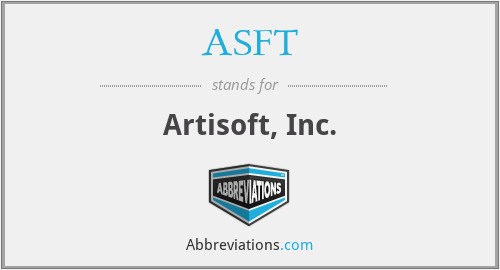 ASFT - Artisoft, Inc.