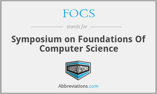 FOCS - Symposium on Foundations Of Computer Science
