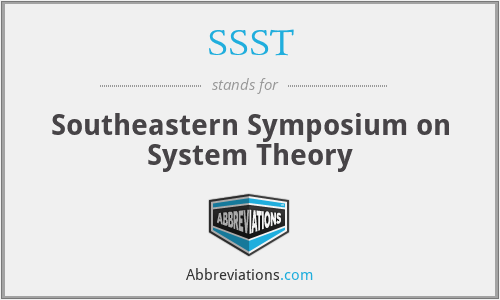 SSST - Southeastern Symposium on System Theory