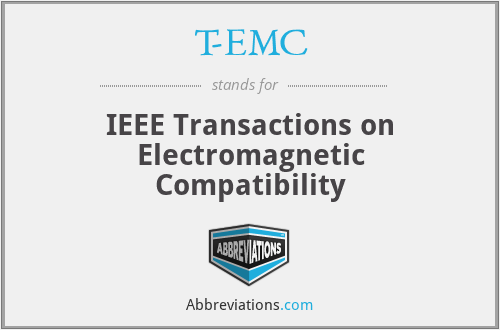 T-EMC - IEEE Transactions on Electromagnetic Compatibility