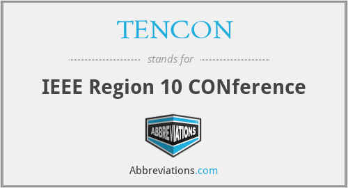 TENCON - IEEE Region 10 CONference