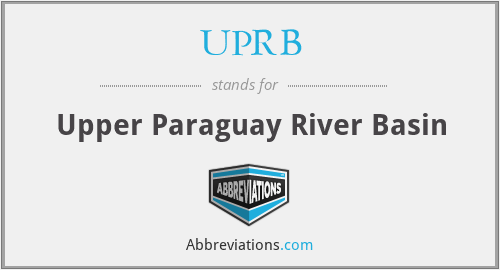 UPRB - Upper Paraguay River Basin