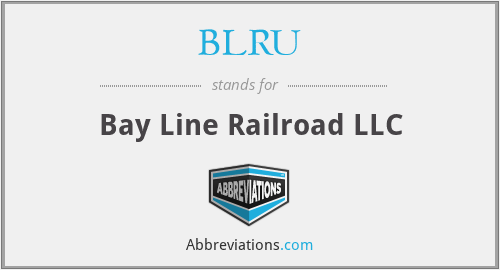 BLRU - Bay Line Railroad LLC