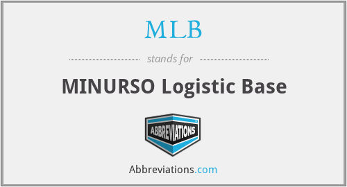 MLB - MINURSO Logistic Base