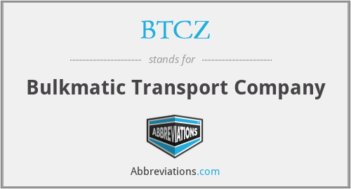 BTCZ - Bulkmatic Transport Company