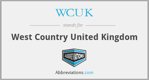 WCUK - West Country United Kingdom