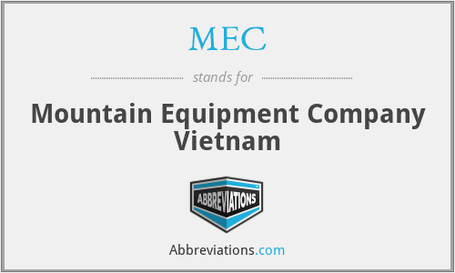 MEC - Mountain Equipment Company Vietnam