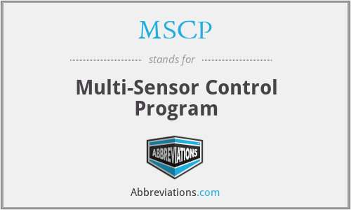 MSCP - Multi-Sensor Control Program