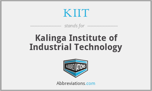 KIIT - Kalinga Institute of Industrial Technology