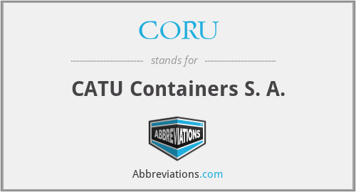 CORU - CATU Containers S. A.