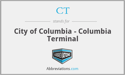 CT - City of Columbia - Columbia Terminal