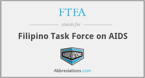 FTFA - Filipino Task Force on AIDS