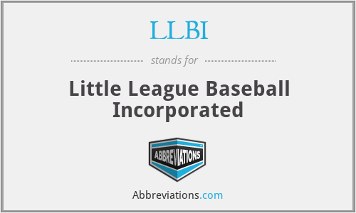LLBI - Little League Baseball Incorporated