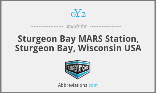 0Y2 - Sturgeon Bay MARS Station, Sturgeon Bay, Wisconsin USA